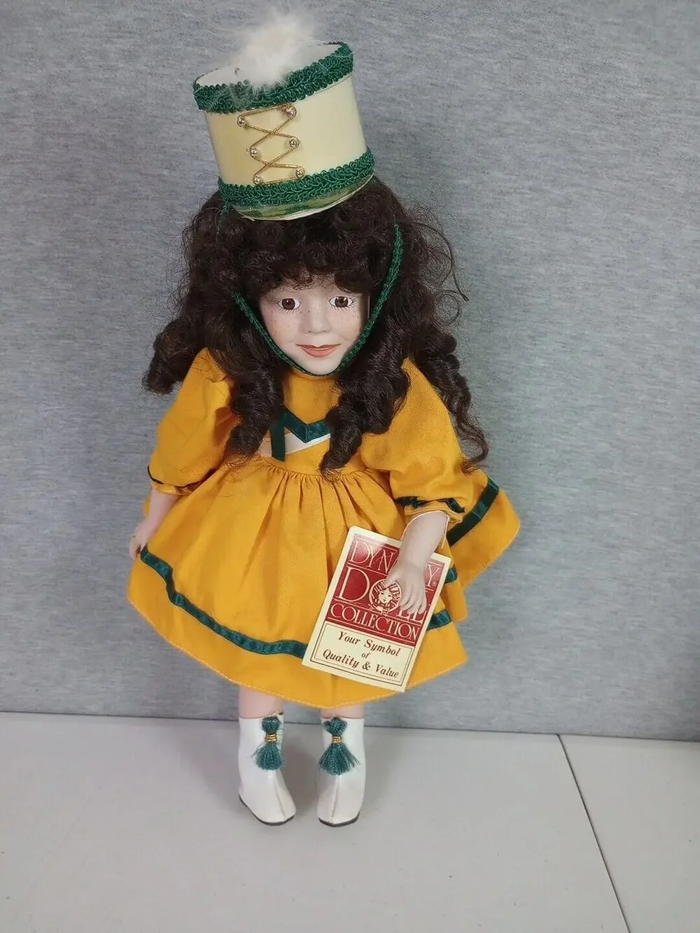 Dynasty Doll Collection Porcelain Doll Majorette Blake Band Leader 18 in